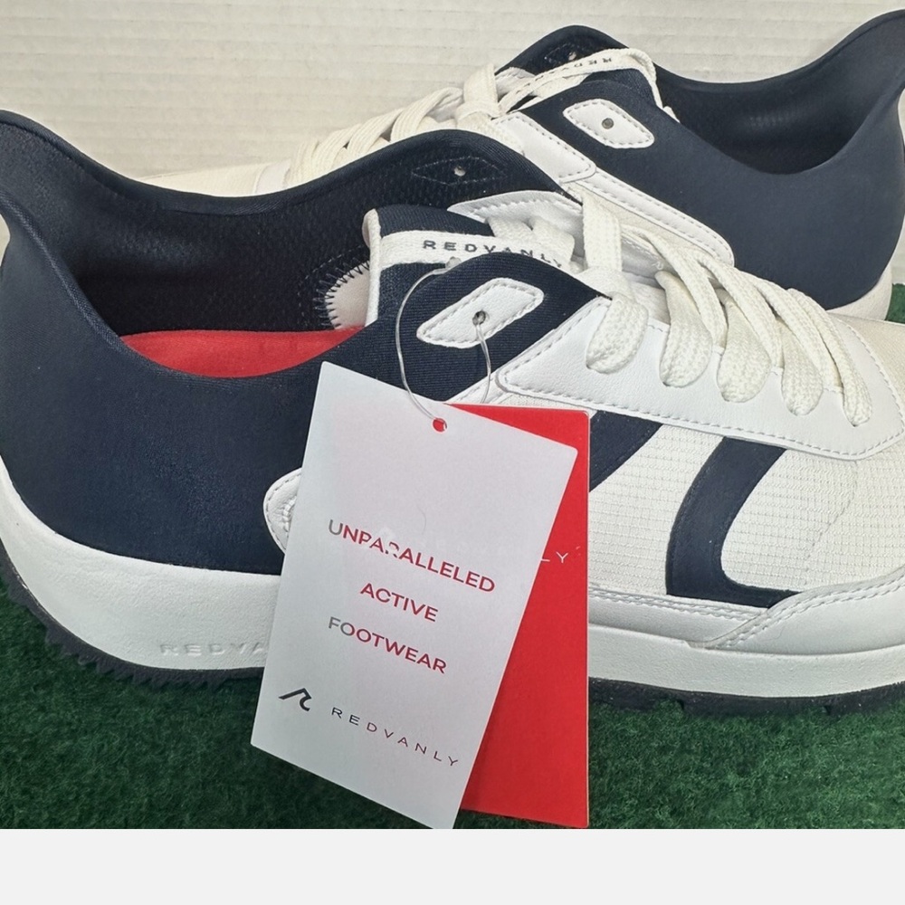 Redvanly Navy Blue and White Shoes Sz 11.5 - Picture 7 of 7